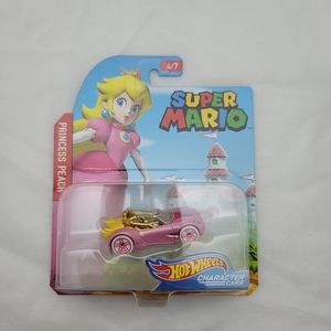 Hot Wheels Super Mario Character Cars Princess Peach